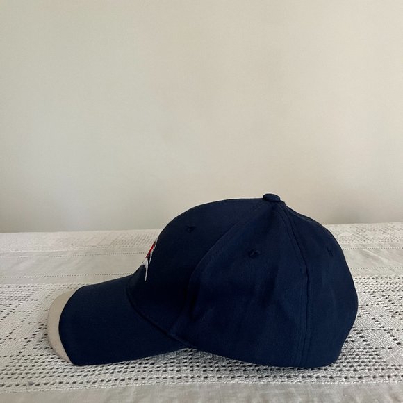 Disney Cruise Line Mickey Mouse adjustable baseball hat navy, beige, white & red - Picture 3 of 8